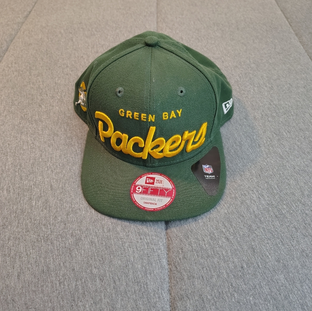 Green Bay packer adjustable new era hat
